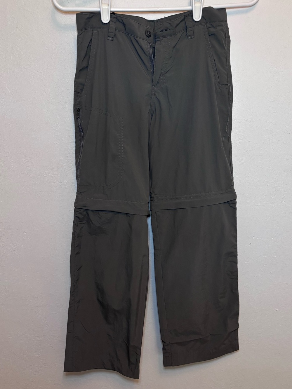 Columbia Gray Convertible Kids Outdoor Pants